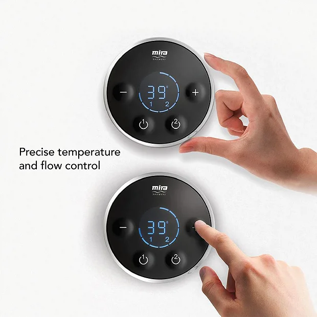 Mira Platinum Rear Fed Digital Shower - High Pressure - Image 5