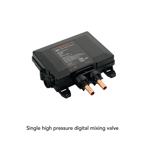 Mira Platinum Rear Fed Digital Shower - High Pressure - Image 6