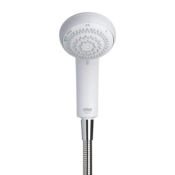 Mira - Advance Flex Low Pressure 9.0kw Thermostatic Electric Shower - White & Chrome