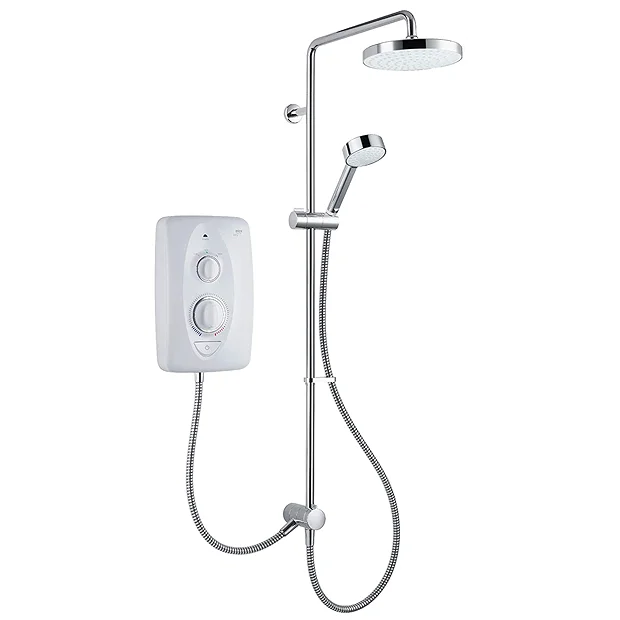 Mira Jump Dual 10.8 KW Electric Shower - White - Image 2