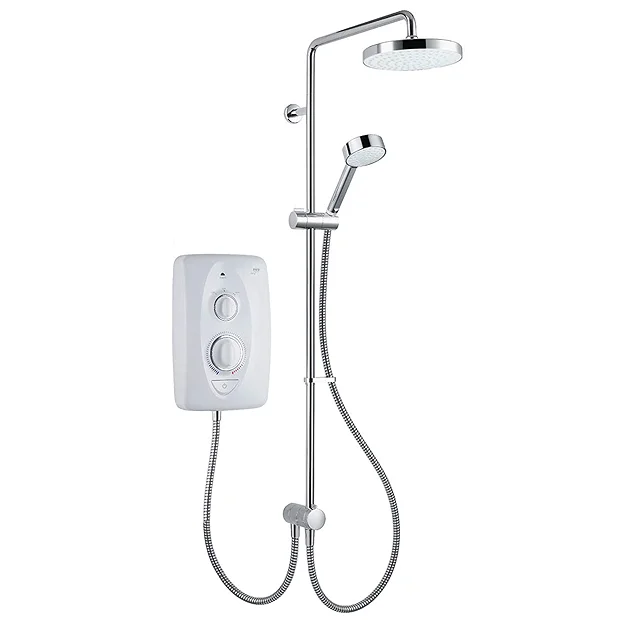 Mira Jump Dual 9.5 KW Electric Shower - White - Image 2