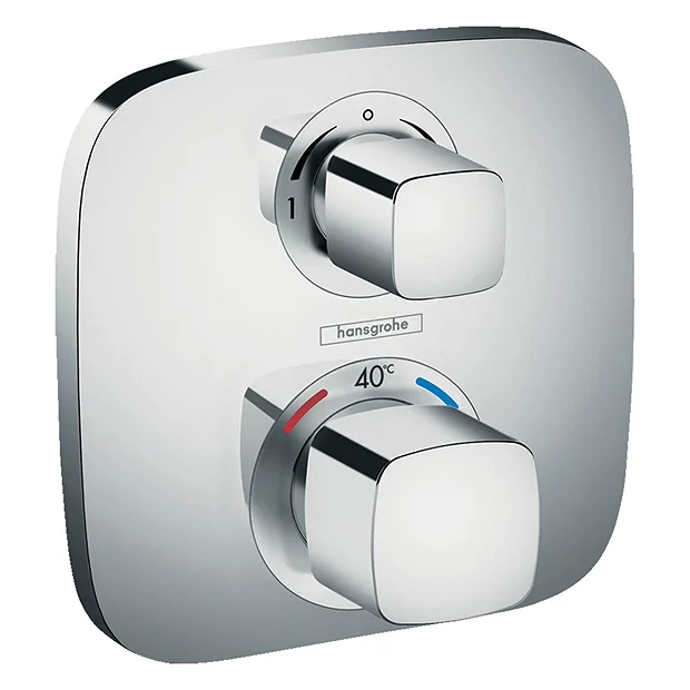 Hansgrohe Ecostat E Thermostat 2 Function Concealed Finish Set - Image 2