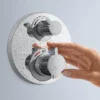 Hansgrohe Ecostat S Thermostat 1 Function Concealed Finish Set