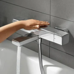 Hansgrohe Ecostat E Thermostatic Exposed Bath Shower Mixer