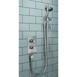 Bristan 1901 Traditional Shower Pack With Adjustable Riser