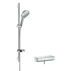 Hansgrohe Raindance Select S 150 With Ecostat Select Thermostatic Shower Mixer - Chrome