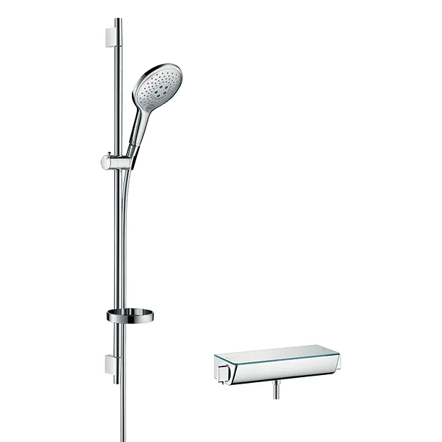Hansgrohe Raindance Select S 150 With Ecostat Select Thermostatic Shower Mixer - Chrome