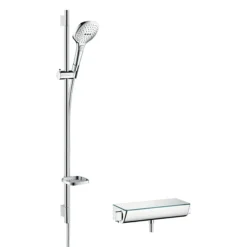 Hansgrohe Raindance Select E 120 With Ecostat Select Thermostatic Shower Mixer - Chrome