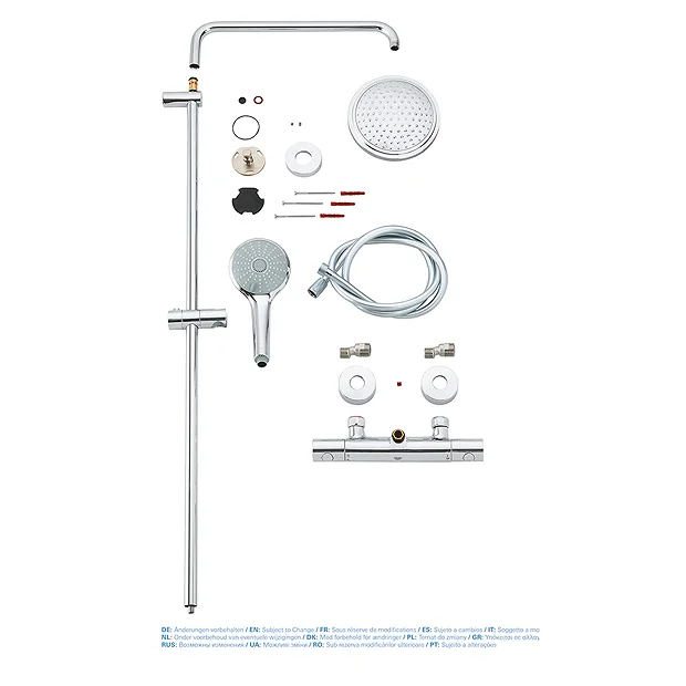 Grohe Euphoria 180 Thermostatic Shower System