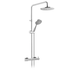 JTP Vos Florence Chrome Thermostatic Shower