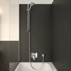 Hansgrohe Logis Concealed Single Lever Manual Bath Mixer With Backflow Prevention