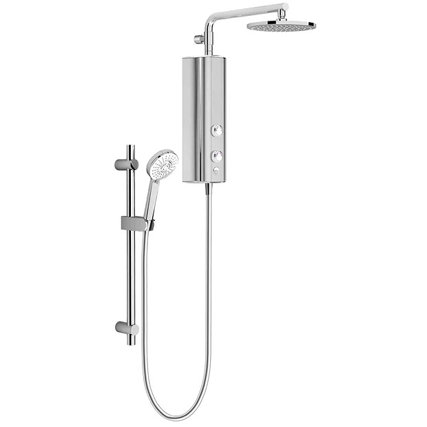AQUAS AquaMax Flex Manual Smart 9.5KW Full Chrome Electric Shower - Image 2