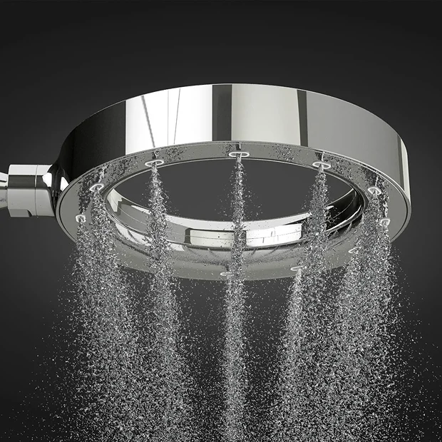 AQUAS AquaMax Flex Manual X-Jet 9.5KW Full Chrome Electric Shower - Image 3