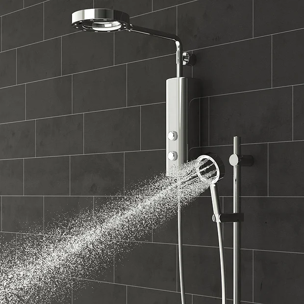 AQUAS AquaMax Flex Manual X-Jet 9.5KW Full Chrome Electric Shower - Image 6