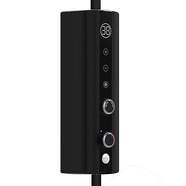 AQUAS Indulge Touch Inline X-Jet 9.5KW Matte Black Electric Shower - Image 4