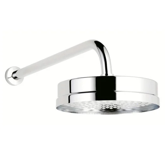 Hudson Reed Tec Pura Twin Concealed Thermostatic Shower Valve + 8" Fixed Head - Image 3