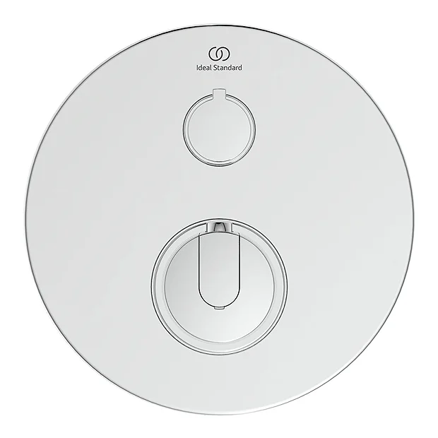 Ideal Standard Ceratherm T100 Chrome Built-In Thermostatic 1 Outlet Round Shower Mixer + Easybox - Image 3
