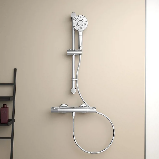 Ideal Standard Ceratherm T50 Exposed Thermostatic Bar Shower Mixer - Image 5