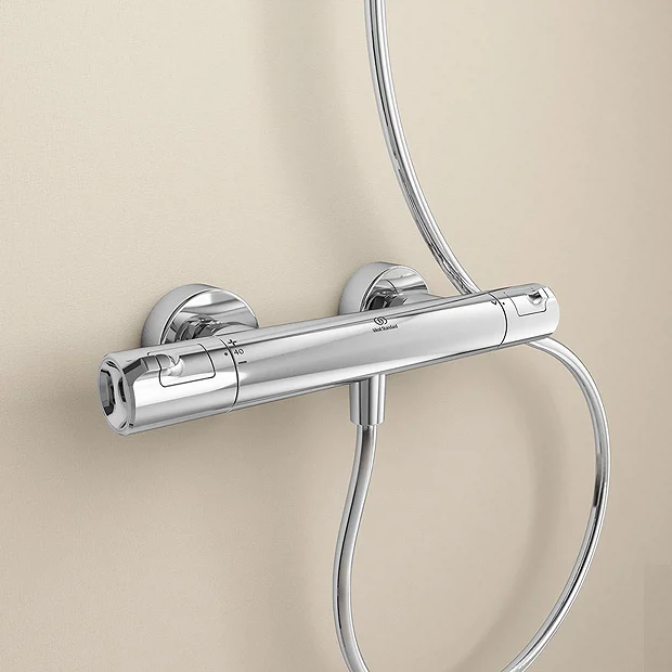 Ideal Standard Ceratherm T50 Exposed Thermostatic Bar Shower Mixer - Image 6