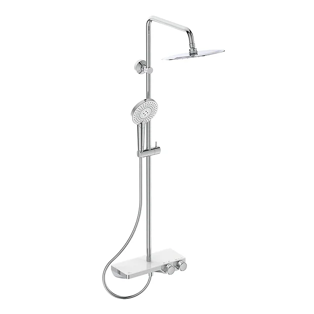 Ideal Standard Ceratherm S200 Exposed Thermostatic Shelf Shower System