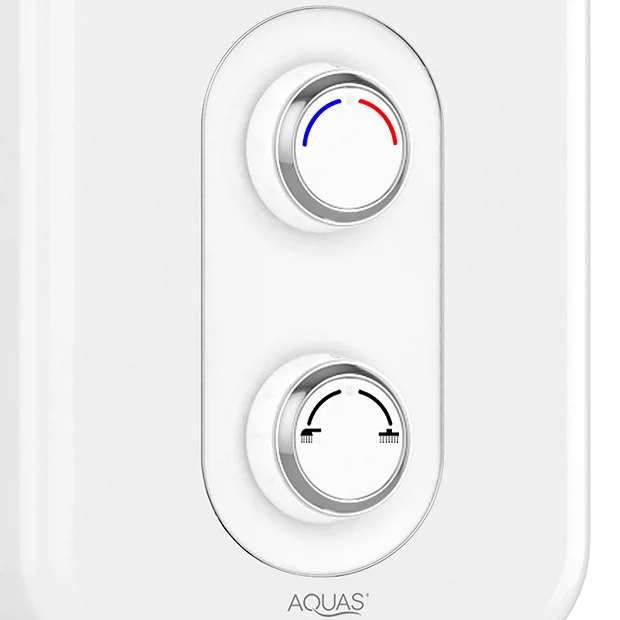 AQUAS Reva Flex Smart 9.5KW White Electric Shower - Image 5