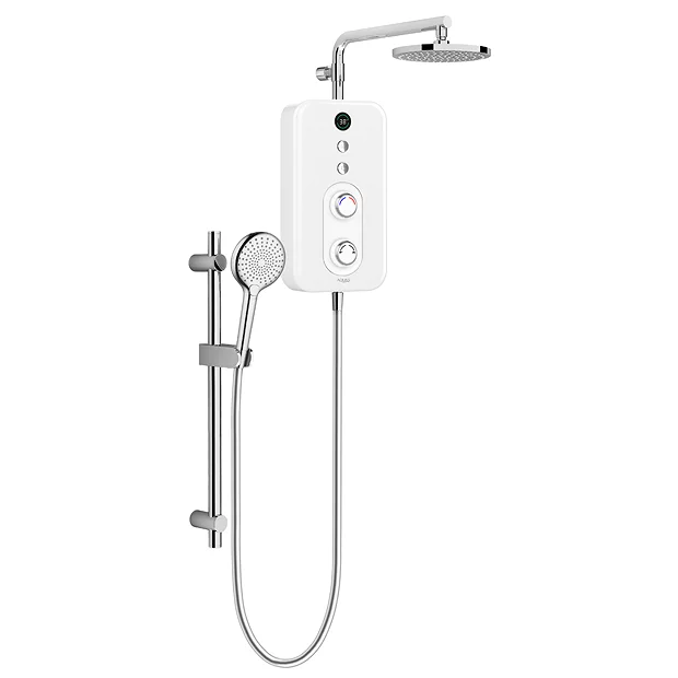 AQUAS Reva Flex Smart 9.5KW White Electric Shower - Image 2