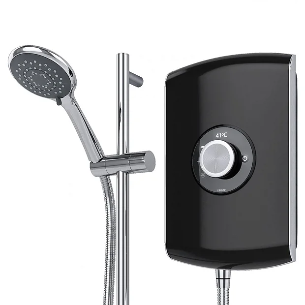 Triton Amore 9.5kW Electric Shower - Gloss Black