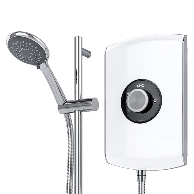Triton Amore 9.5kW Electric Shower - Gloss White - Image 4