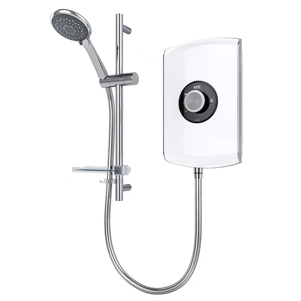 Triton Amore 9.5kW Electric Shower - Gloss White - Image 2