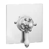 Belmont Traditional Dual Concealed Thermostatic Shower Valve Inc. 8" Apron Fixed Head
