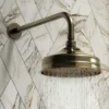 Chatsworth 1928 Antique Brass Traditional Shower With Concealed Valve + 8" Head