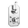 Chatsworth 1928 Traditional Shower Package With Concealed Valve + Slide Rail Kit