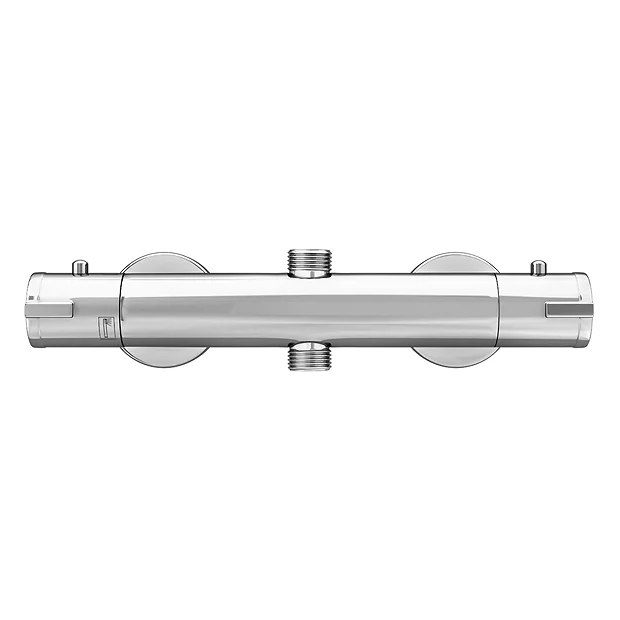Cruze Round 2 Outlets Thermostatic Bar Shower Valve - Image 4