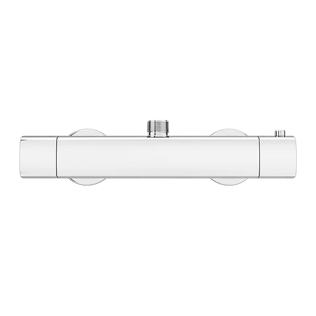 Montreal Modern Thermostatic Bar Shower Valve (Top Outlet) - Image 4