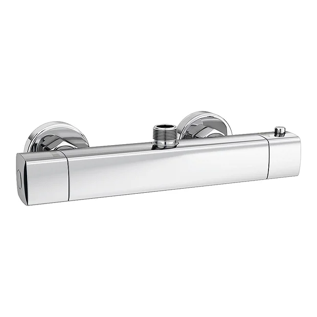 Montreal Modern Thermostatic Bar Shower Valve (Top Outlet) - Image 2