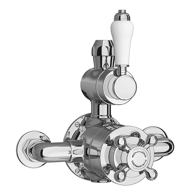 Trafalgar Traditional Exposed Twin Shower Valve - Image 2