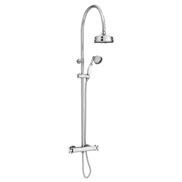 Chatsworth Traditional Thermostatic Shower - Chrome