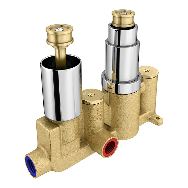 Thames Traditional Shower Package With Concealed Valve + 8" AirTec Head - Image 3