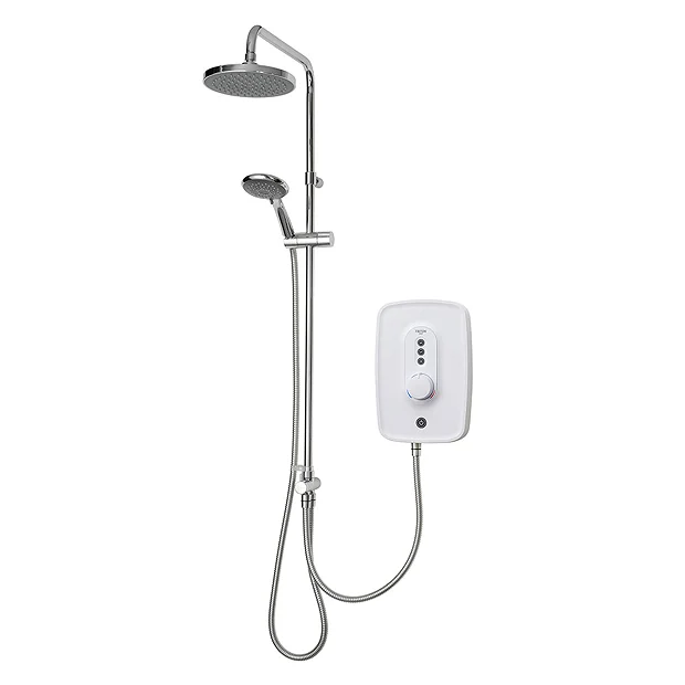 Triton Danzi DuElec 9.5kw Electric Shower - White - Image 2