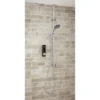 Triton HOME Digital Mixer Shower Pumped All-in-One Ceiling Pack With Riser Rail (Low Pressure Gravity)