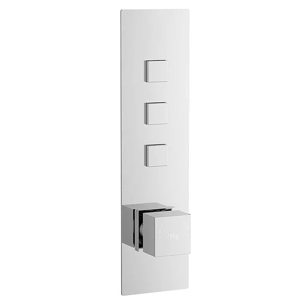 Hudson Reed Ignite Square Slimline Shower Package (3 Outlets) - Image 4