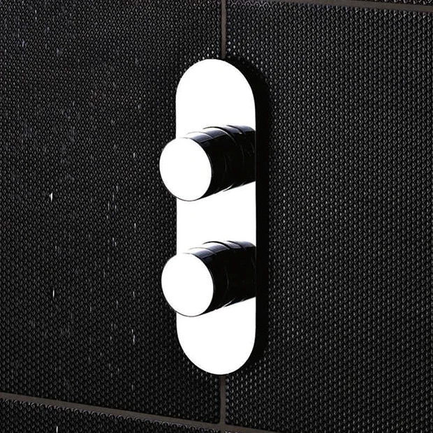 Hudson Reed Indus Twin Concealed Thermostatic Shower Valve