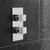 Hudson Reed Kubix Concealed Twin Shower Valve With Diverter