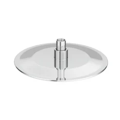 Arezzo Chrome Industrial Style Shower System With Dual Concealed Valve + Fixed Head