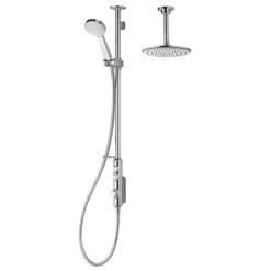 Aqualisa ISystem Smart Shower Exposed With Adjustable And Ceiling Fixed Heads