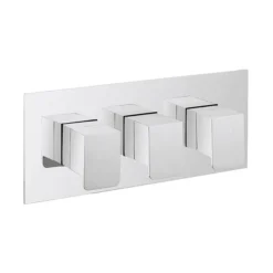 Crosswater Zero 3 Triple Concealed Thermostatic Shower Valve