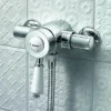 Bristan Colonial2 Thermostatic Surface Mounted Shower Valve + Adjustable Riser