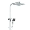 Milan Modern Thermostatic Shower - Chrome