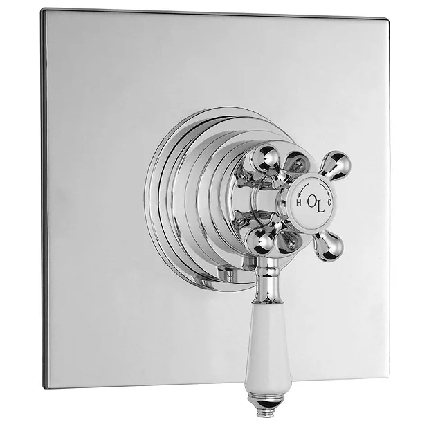 Old London - Chrome Traditional Dual Concealed Valve - Image 2