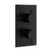 Crosswater MPRO Thermostatic Bath Shower Valve - Matt Black